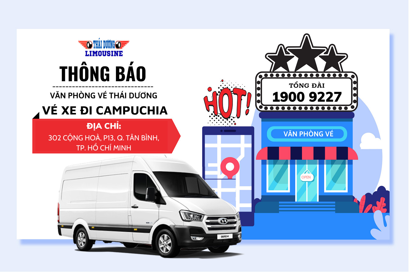 Địa chỉ nhà xe Sapaco Limousine đi Campuchia