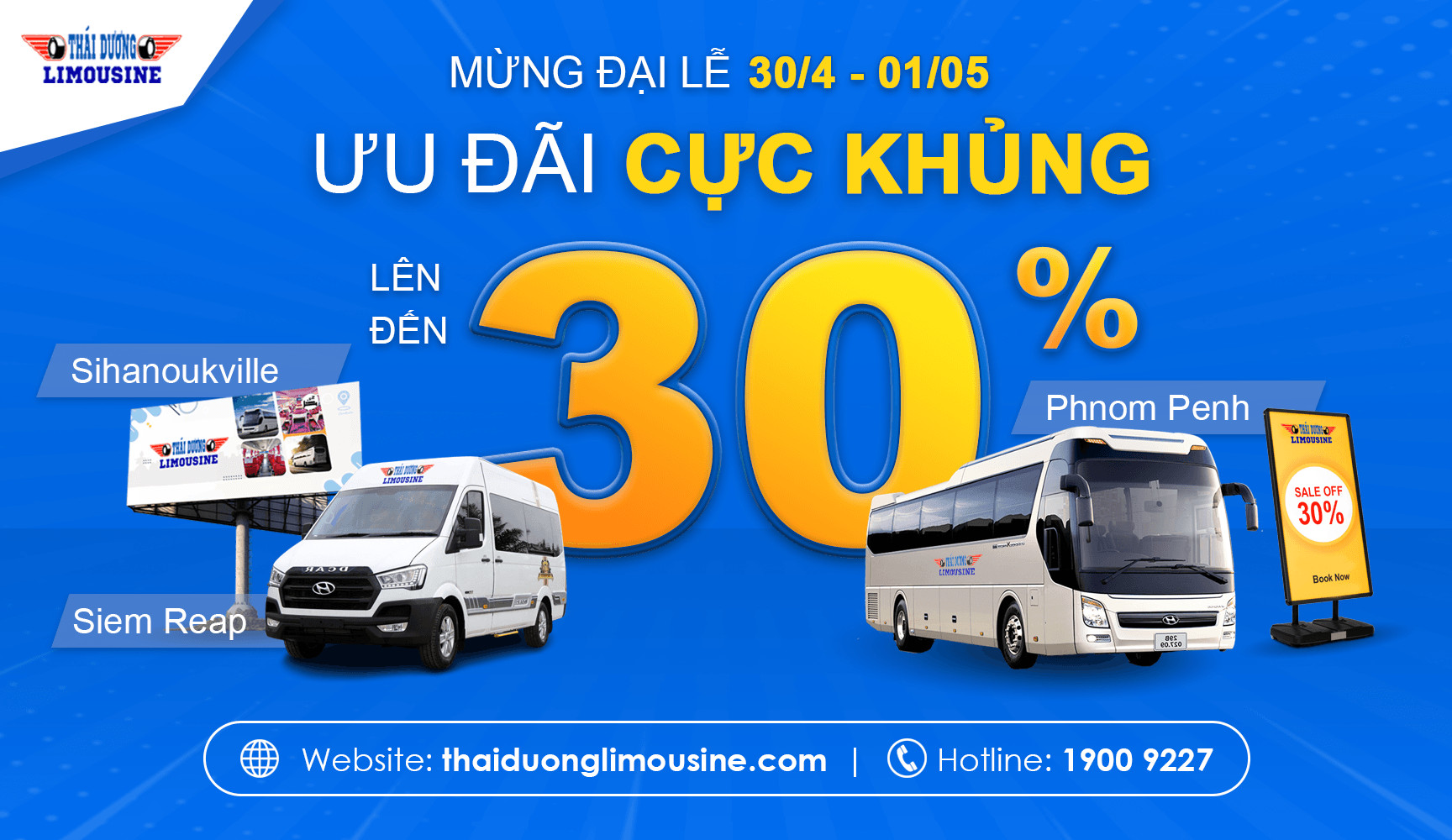Thai Duong airbus - bus to Cambodia - xe đi Campuchia