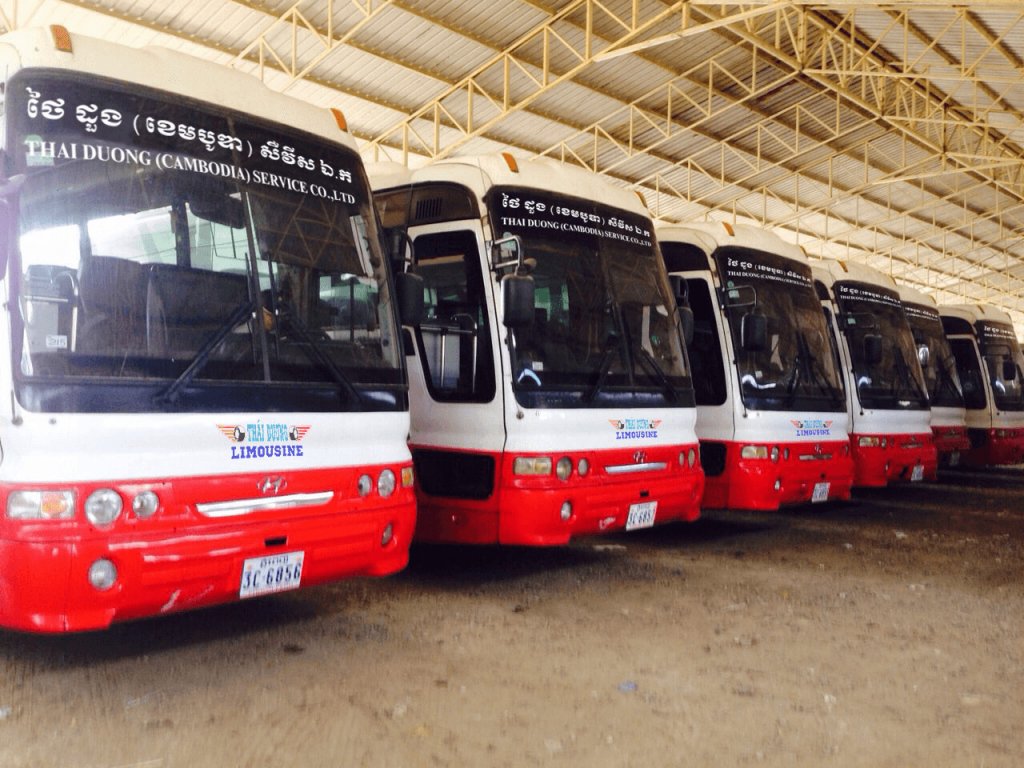 Cambodia bus review Thai Duong Limousine Sai Gon to Phnom Penh