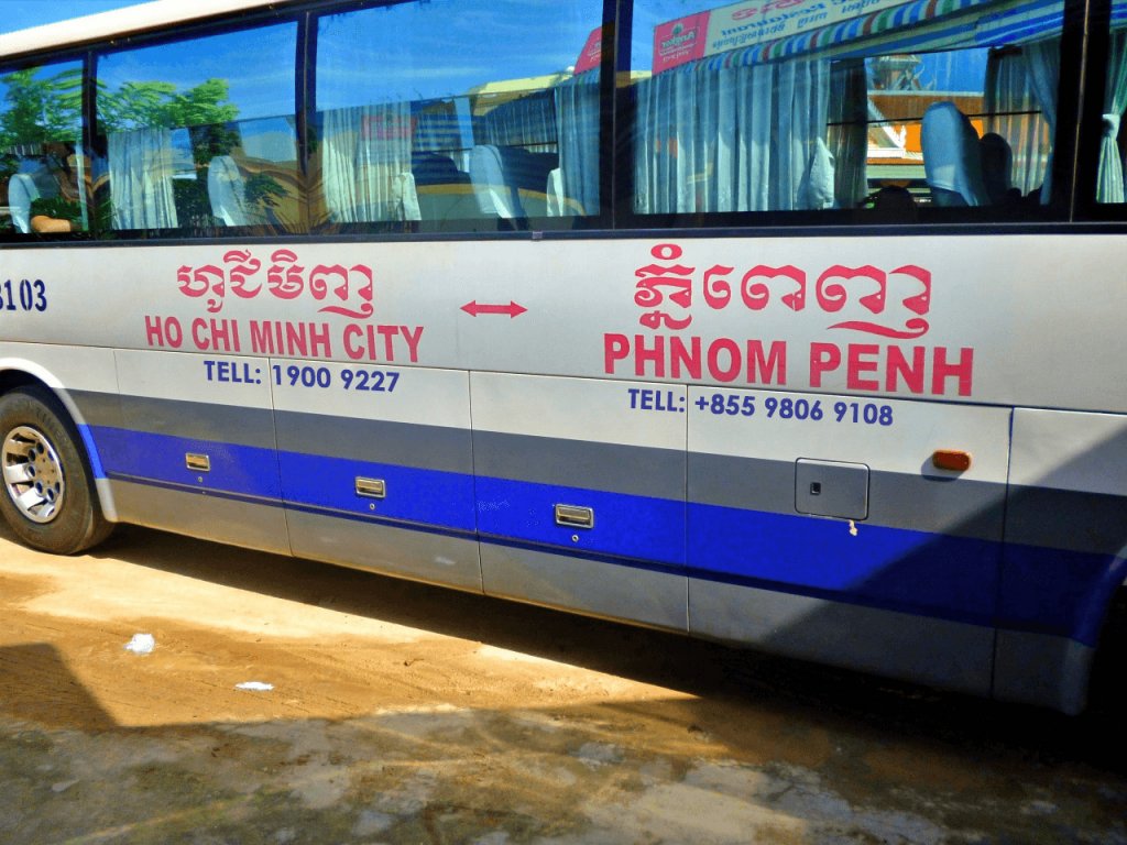 How to Get bus from Phnom Penh to Ho Chi Minh City