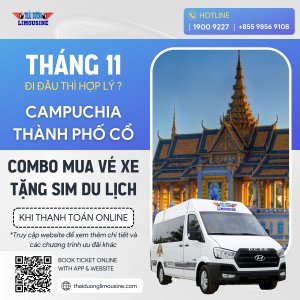 Thai Duong airbus - bus to Cambodia - xe đi Campuchia