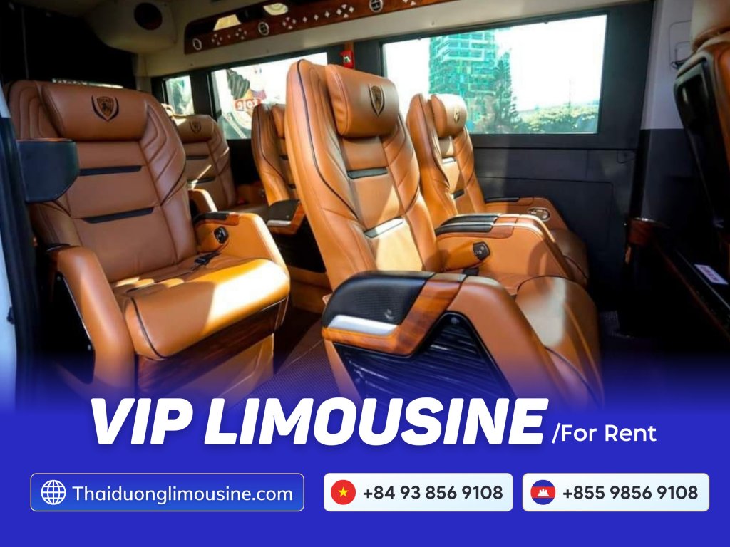 Thai Duong airbus - bus to Cambodia - xe đi Campuchia