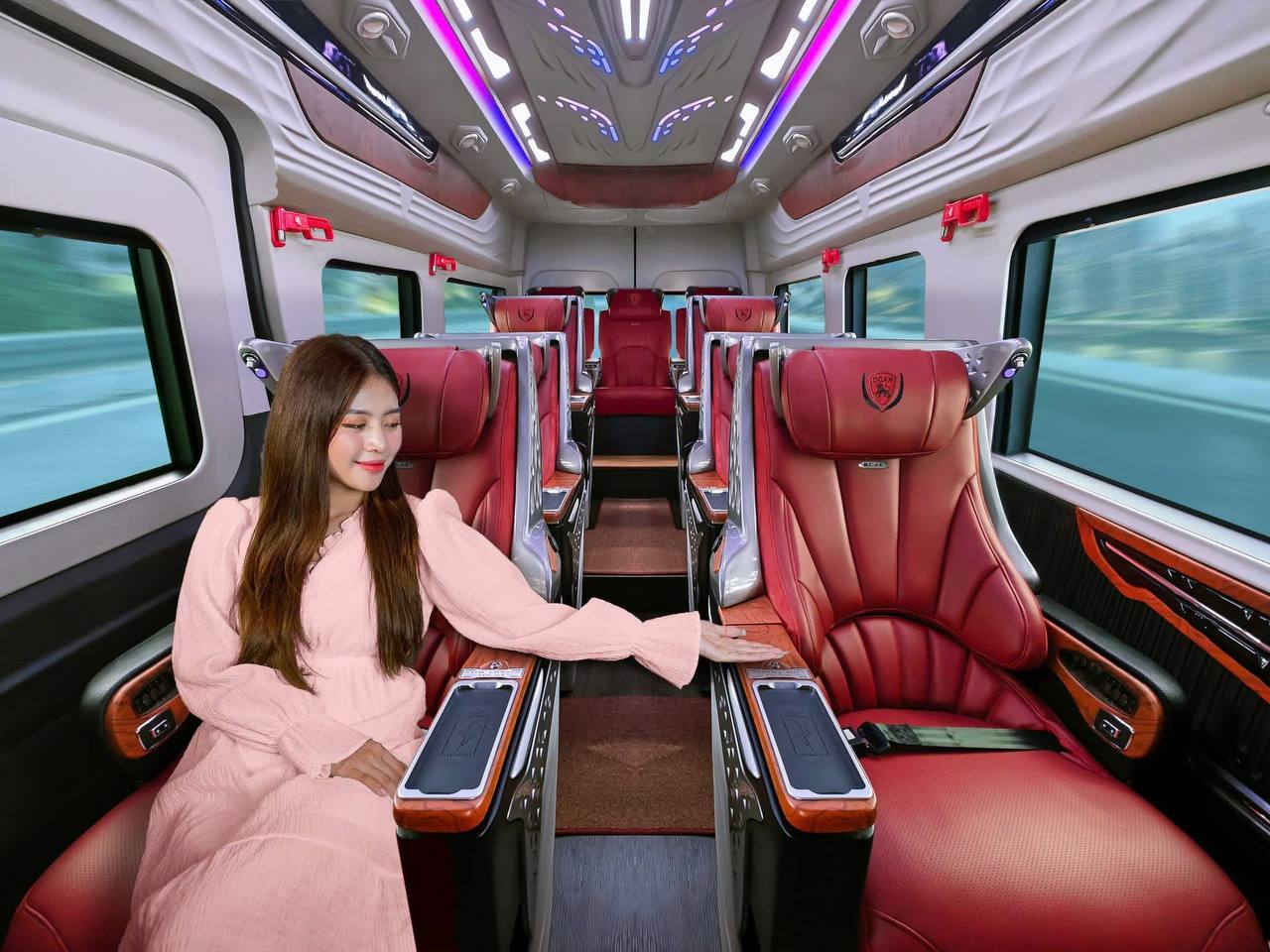 Thai Duong airbus - bus to Cambodia - xe đi Campuchia