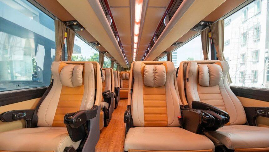 Thai Duong airbus - bus to Cambodia - xe đi Campuchia