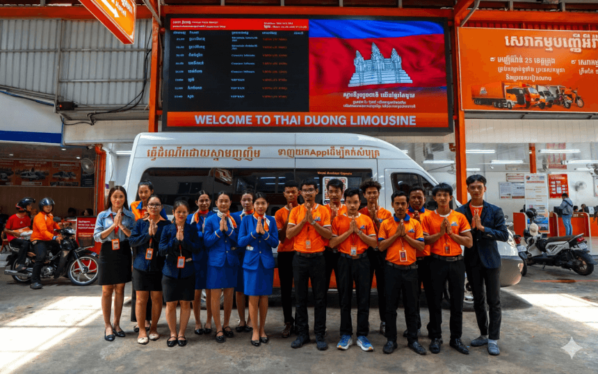 Xe khách Bavet đi Sihanoukville – Đặt vé online nhanh, có xe VIP Limousine