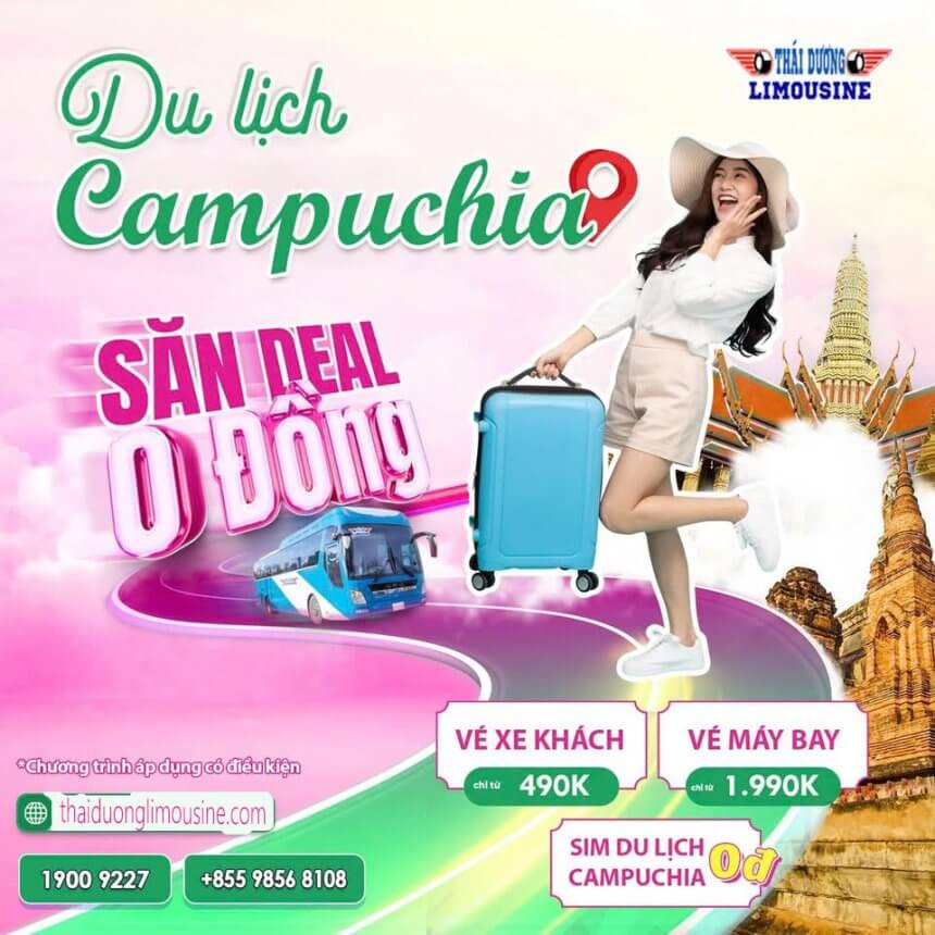 Lịch Trình Nhà xe Thái Dương Limousine