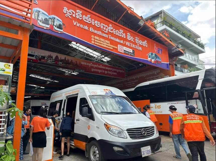 Thuê xe Limousine đi Campuchia Giới thiệu Xe Sài Gòn đi Phnom Penh 2026 – Giá, giờ chạy & review thật