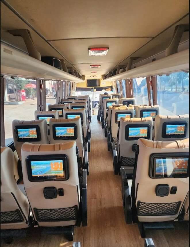 Thuê xe Limousine đi Campuchia Thai Duong airbus - bus to Cambodia - xe đi Campuchia