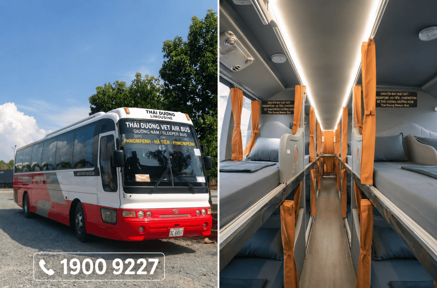 Thuê xe Limousine đi Campuchia Xe Hà Tiên đi Phnom Penh