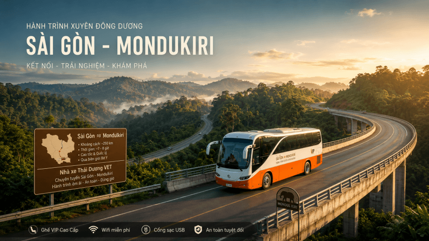 Thuê xe Limousine đi Campuchia Thai Duong airbus - bus to Cambodia - xe đi Campuchia