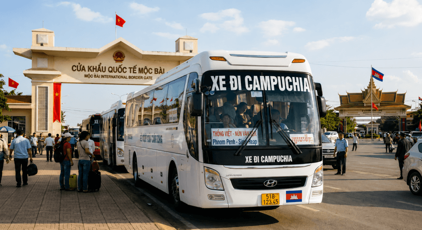 Thuê xe Limousine đi Campuchia Xe Đi Campuchia Từ TP.HCM Uy Tín, Giá Tốt, Đón Trả Tận Nơi 2026